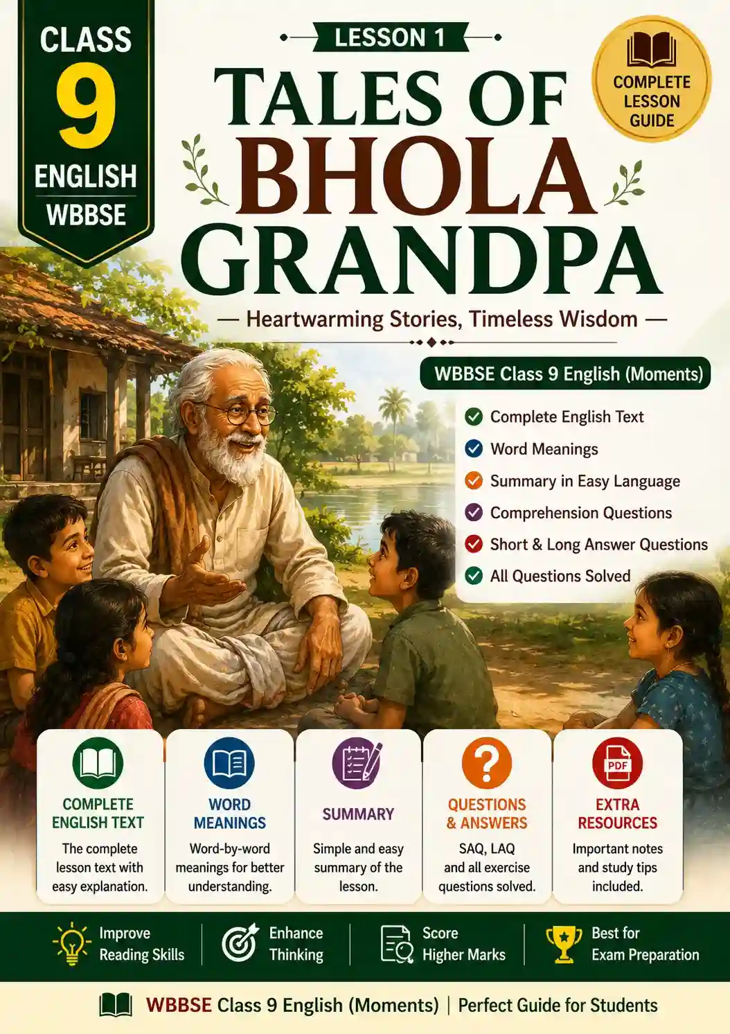 Tales of Bhola Grandpa Class 9 English Lesson 1